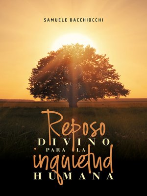 cover image of Reposo divino para la inquietud humana
